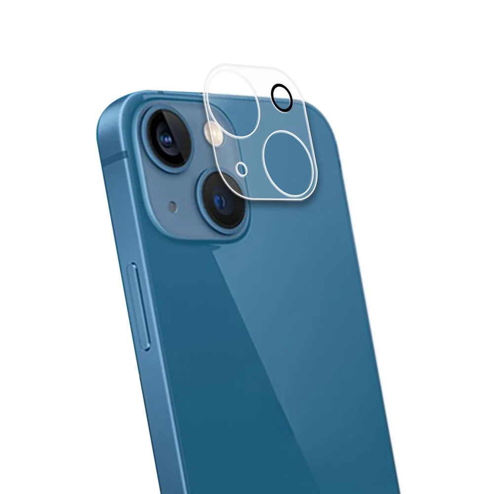 For iPhone 14 6.1 inch Drop-resistant Anti-explosion AGC Glass Full Covering High Transparency Phone Back Camera Lens Film - 1