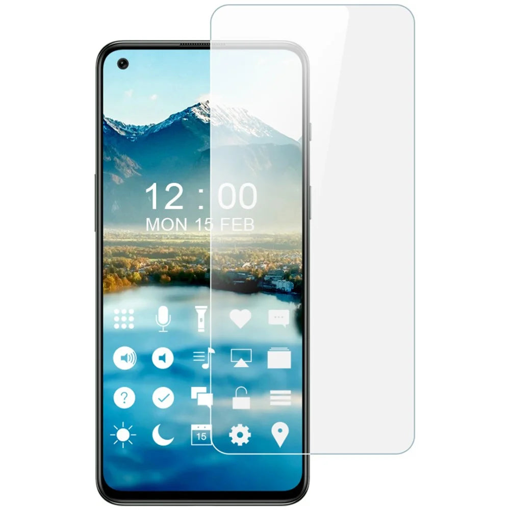 IMAK ARM Series for OnePlus Nord 2T 5G Soft TPU Screen Protector Full Glue Transparent Front Protective Film (Not Complete Covering) - 1