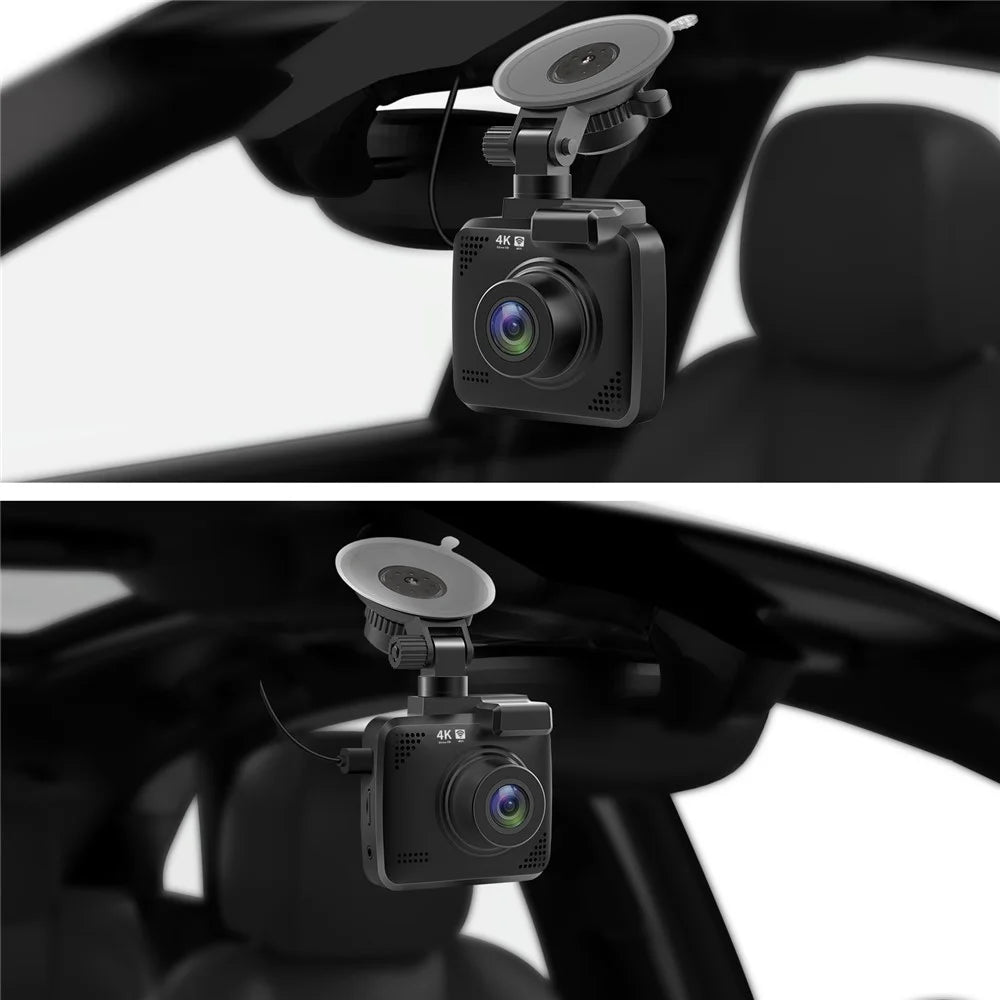 V53 4K UHD 2160P Car Parking Camera WiFi GPS Car Dashboard Camera Recorder 170-degree Wide Vision G-Sensor Design for AZDOME GS63H - 6