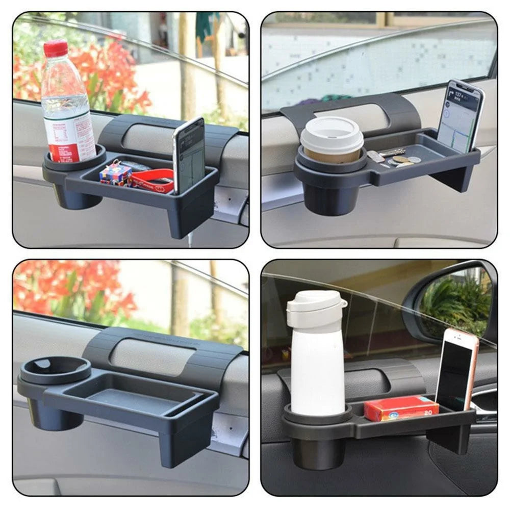 Multi-Function Car Door Hanging Organizer Plastic Phone Cup Holder Storage Box - 6