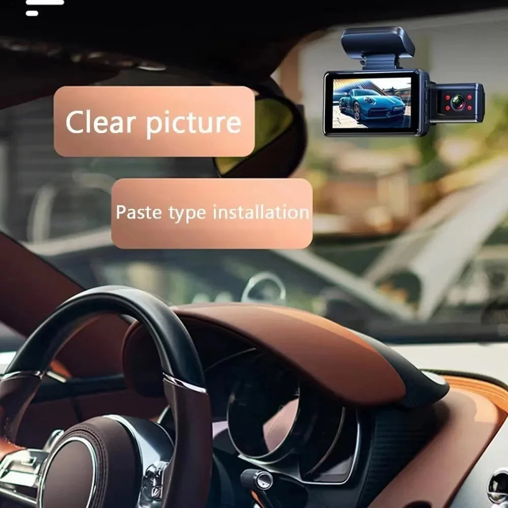 Front and Rear Recording Dash Cam 1080P HD Night Vision Car Camera Recorder ( without WiFi ) - 7