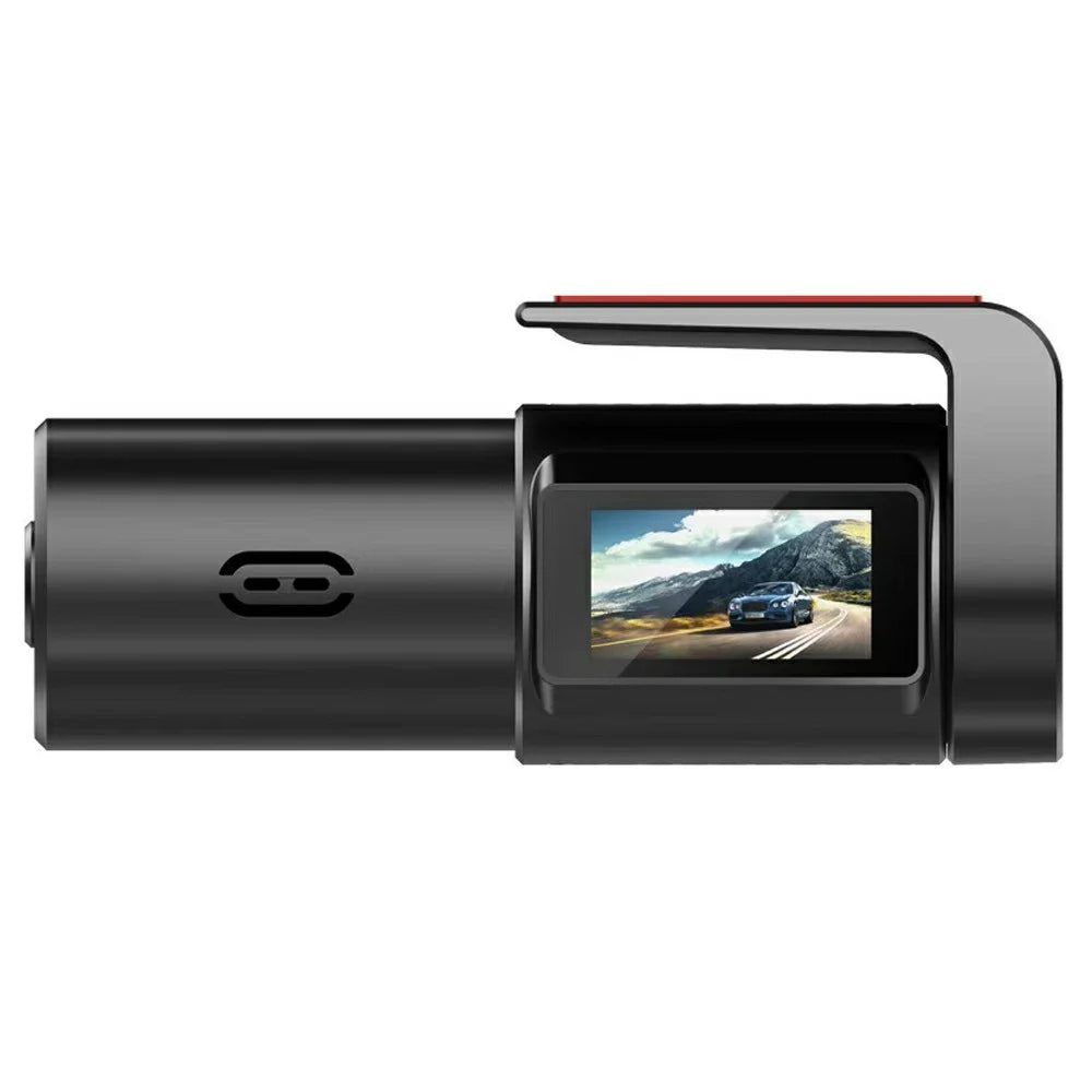 K8 Car Charger Powered Dash Cam 1080P HD Night Vision WiFi Car Driving Recorder - Black - 2