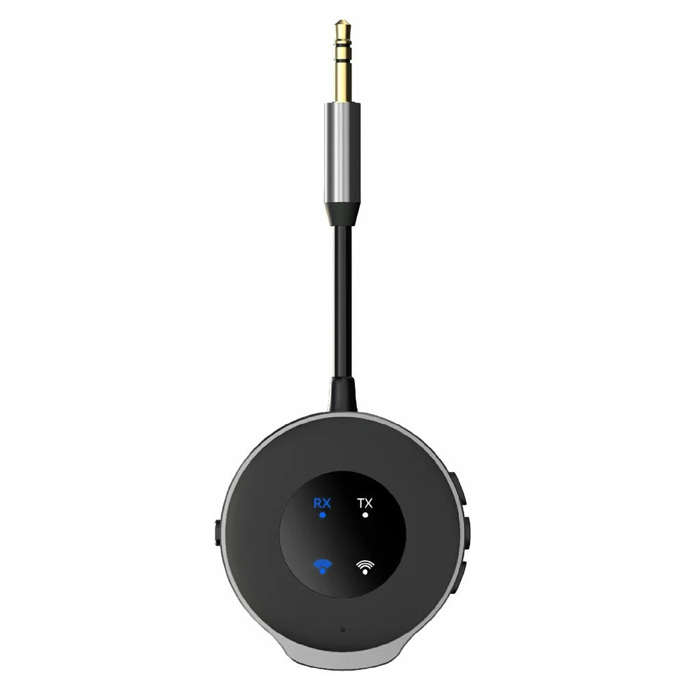 W11 2-in-1 Car Bluetooth-compatible 5.3 Transmitter Receiver Wireless Music Streaming Audio Adapter - 2