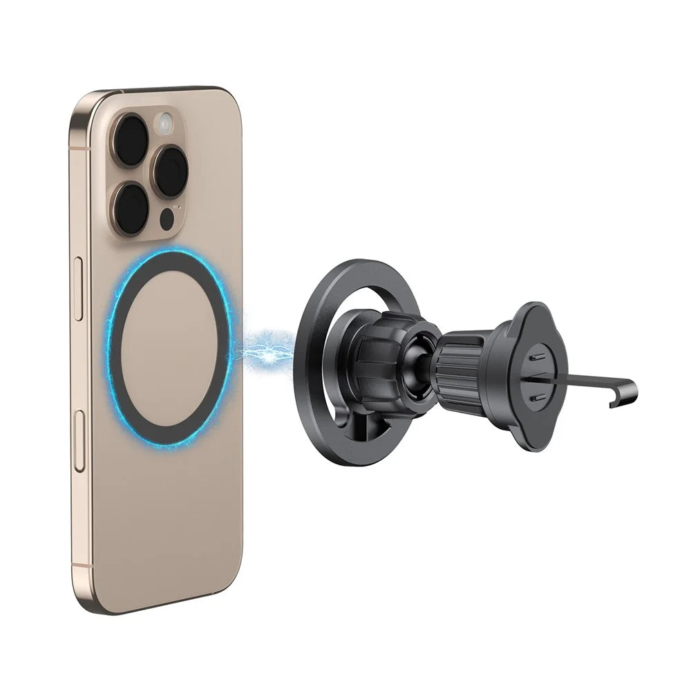 BUDI CM588B Car Air Vent Magnetic Phone Mount 360 Degree Rotation Cellphone Bracket - 6