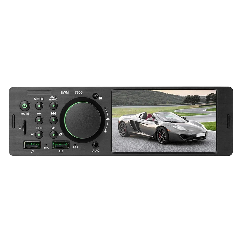 7805 Car Radio MP5 Player HD 4.1-inch Screen FM Stereo Audio with USB Charging Port (No Battery) - 4