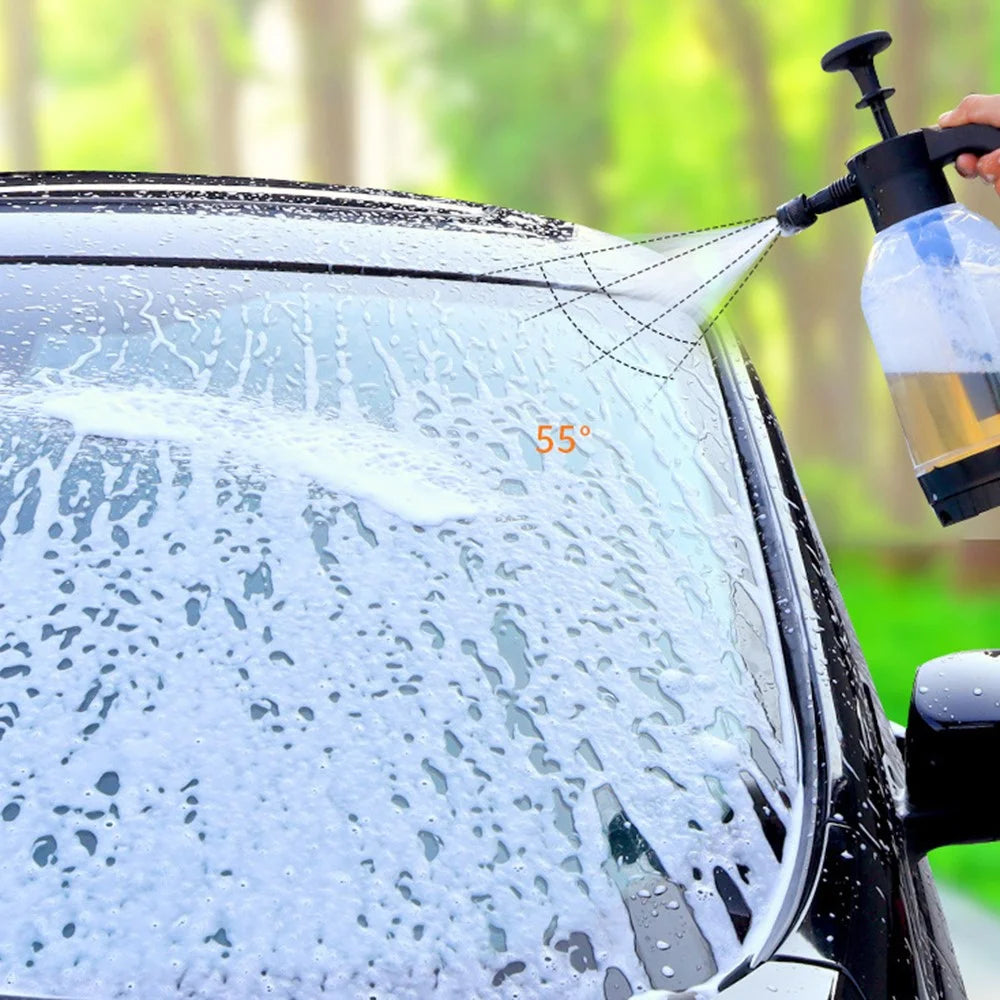 9319F 2L Foam Sprayer Watering Can Car Wash Cleaning Tool Foam Generator Bottle - 2