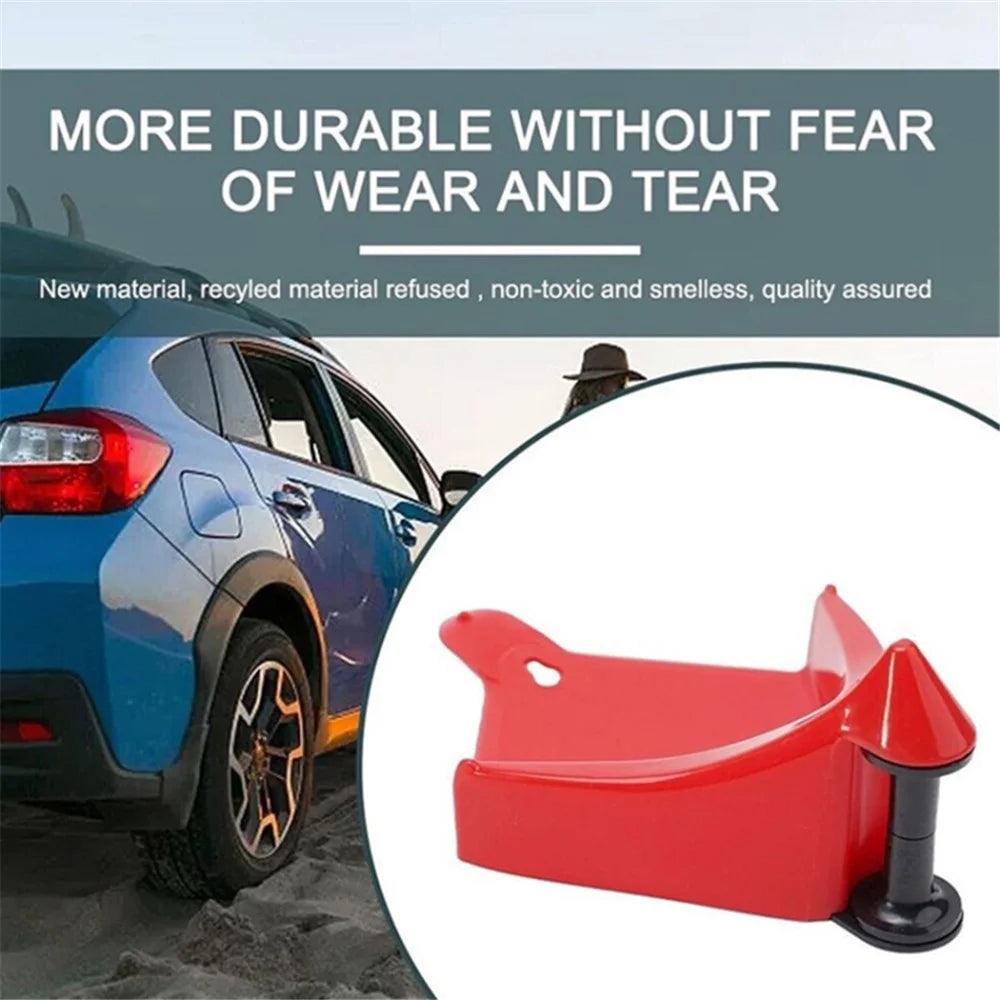 Tire Wedge Car Washing Water Pipe Tube Anti-pinch Tool Anti-winding Device - Red - 7