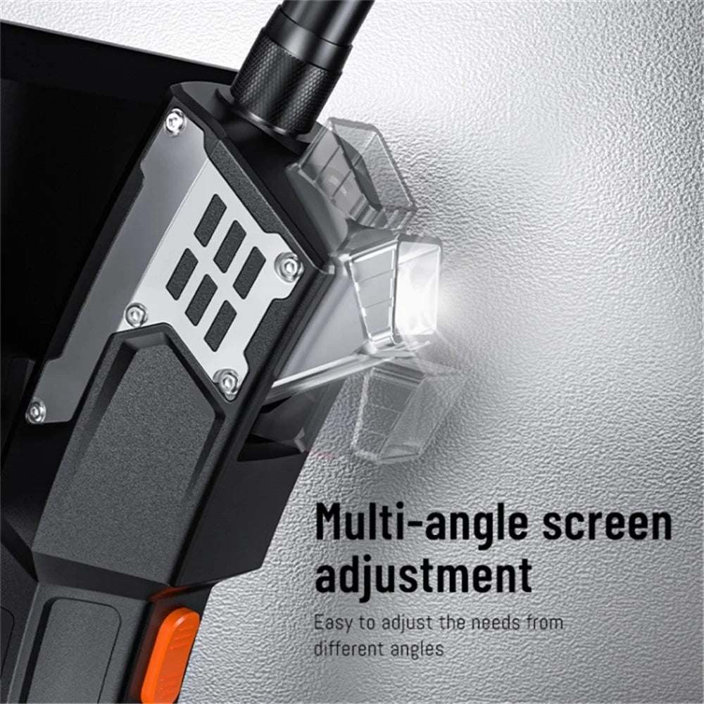 T27 Digital Industrial Borescope 2m 5.5mm Dual-Lens 5-inch 1080P Handheld Endoscope with Light - 4