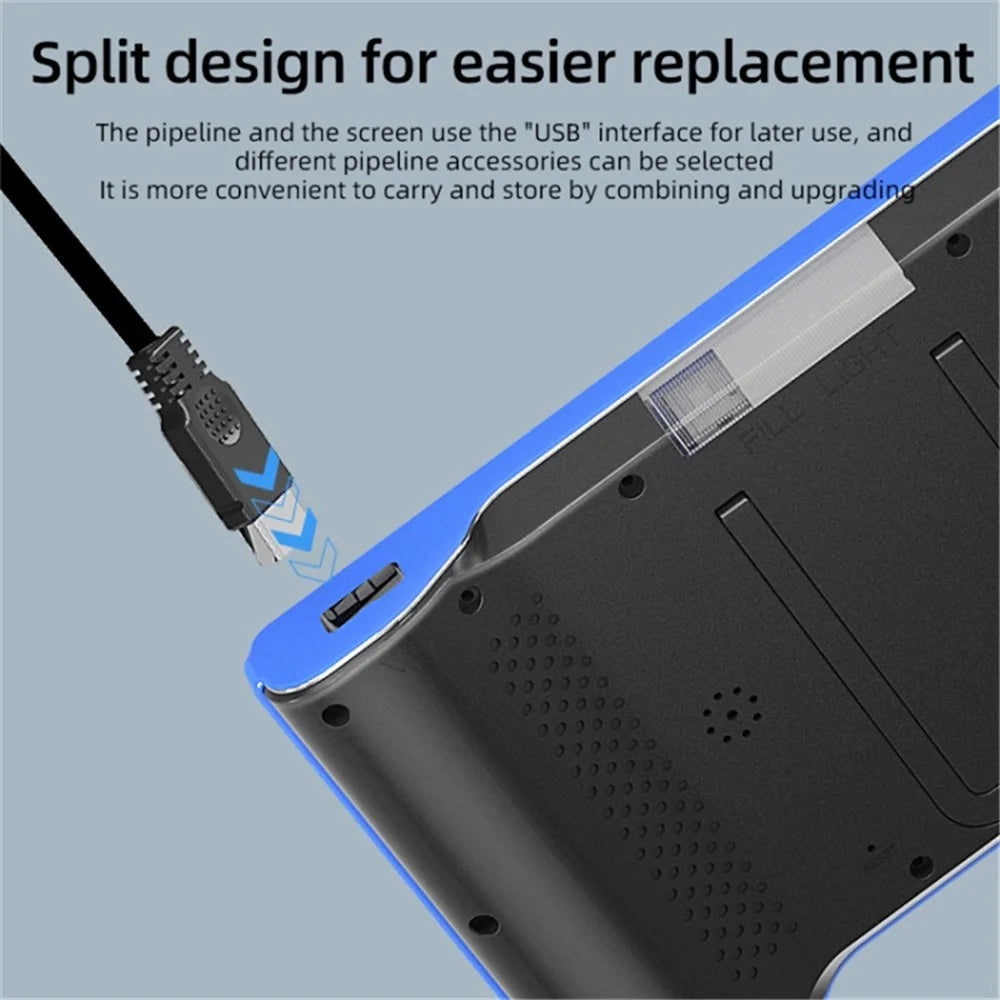 T23 7.9mm Triple Lens Borescope 3.5m 7 inch IPS Screen 1080P HD Industrial Endoscope IP67 Waterproof Camera - 5
