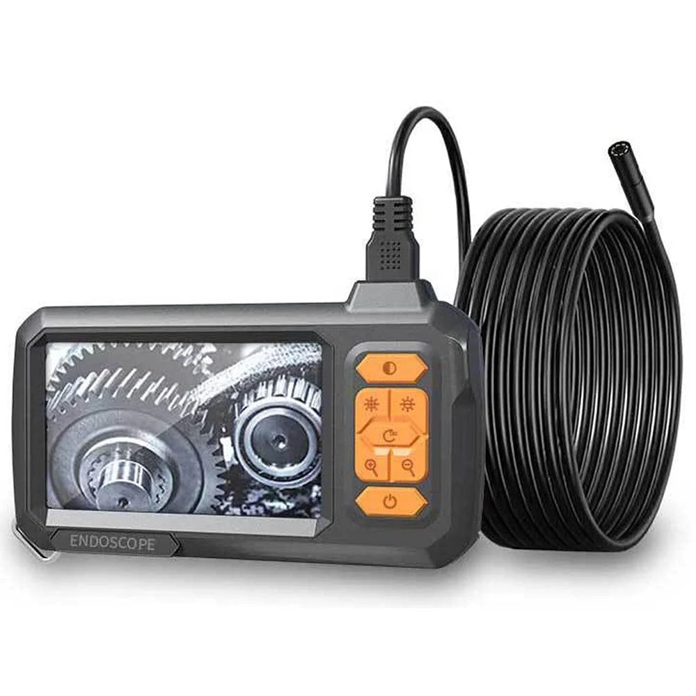 T30-AV 8mm Single Lens 1080P HD Industrial Endoscope Camera with 4.3-inch IPS Screen, 1m Hard Wire - 1