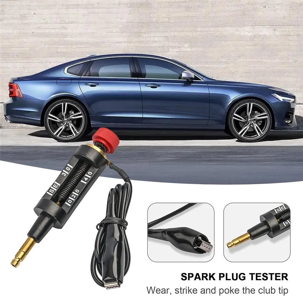 Spark Plug Tester Car Motorcycle Ignition System Small Engine Diagnostic Tool - 2