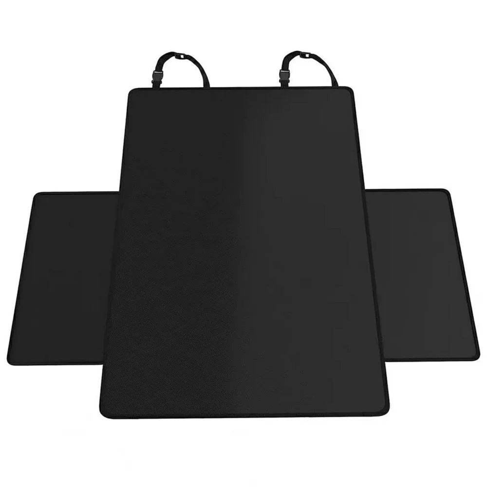 SUV Cargo Liner Trunk Mat Waterproof Anti Dirt Pet Carrier Pad Thick Car Dog Mat For Trunk Protection - Black - 1