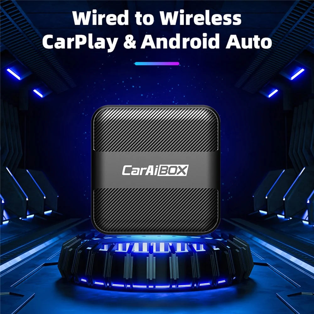 EC05-C CarPlay Android Auto Adapter Wired to Wireless Converter 2 in 1 Car Connectivity Box - 5