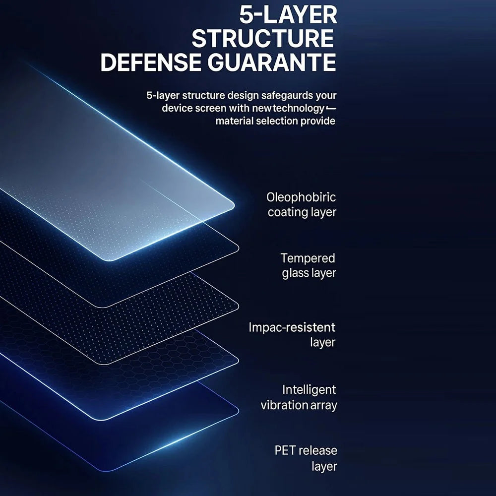 For Golf 2025 12.9 Inch Navigation Screen Film Anti Scratch HD Clear Tempered Glass Screen Protector - 6