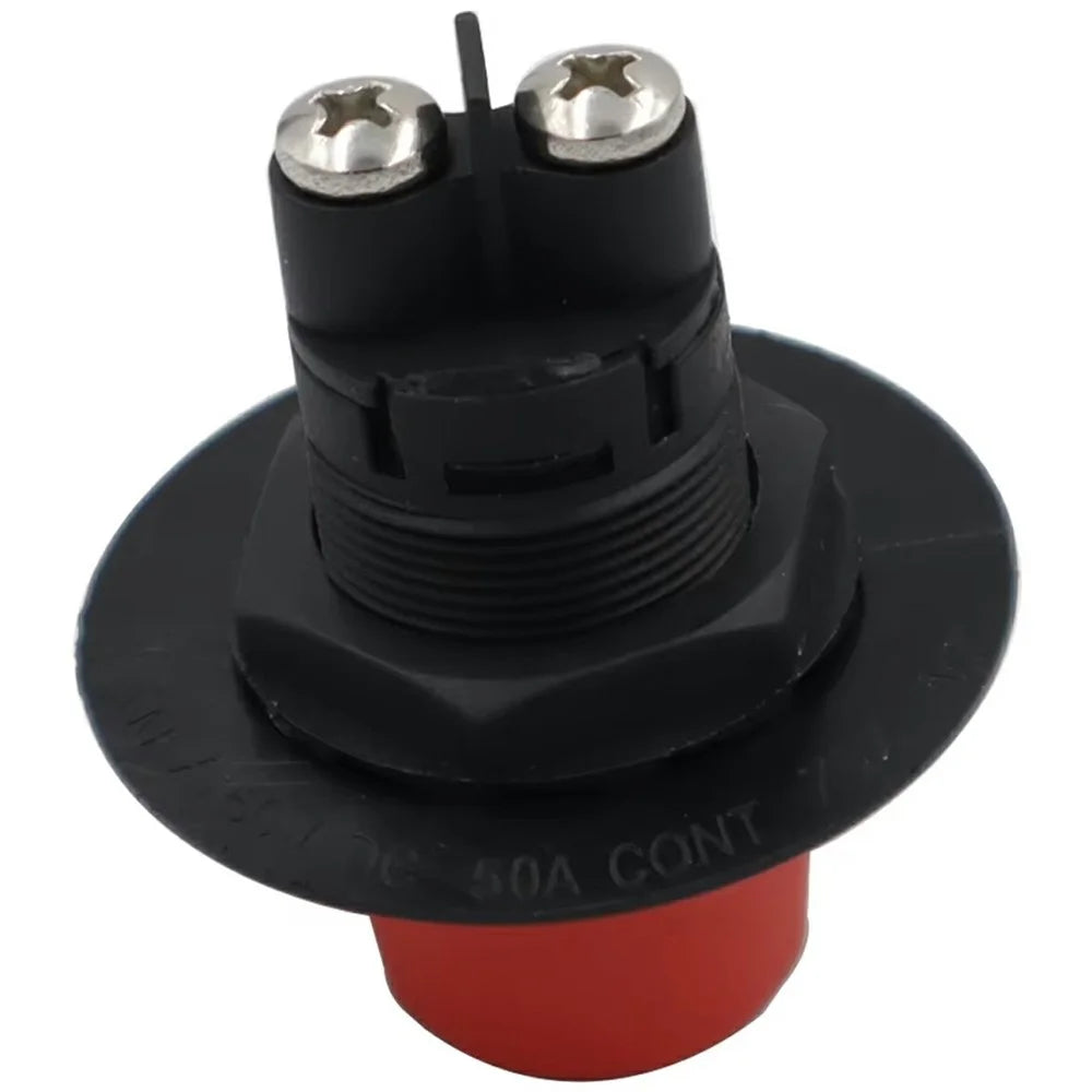 200A Battery Disconnect Switch Marine Yacht Car Black Rotary Power Cut Off Switch for Boat RV Truck Motorcycle - 3