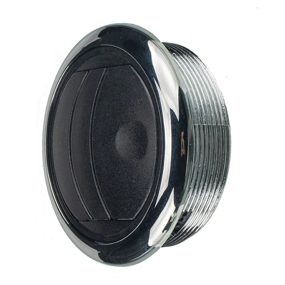 A1153-01 Knob Style Car Modified Air Outlet Dashboard Electroplating Air Vent Replacement Parts for Auto Vehicles (Φ87 / 75) - 2