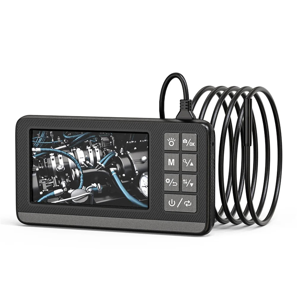 INSKAM P005 1m Wire Single Camera Lens Endoscope Industrial Inspection Borescope with 4.3'' Display Screen - 1