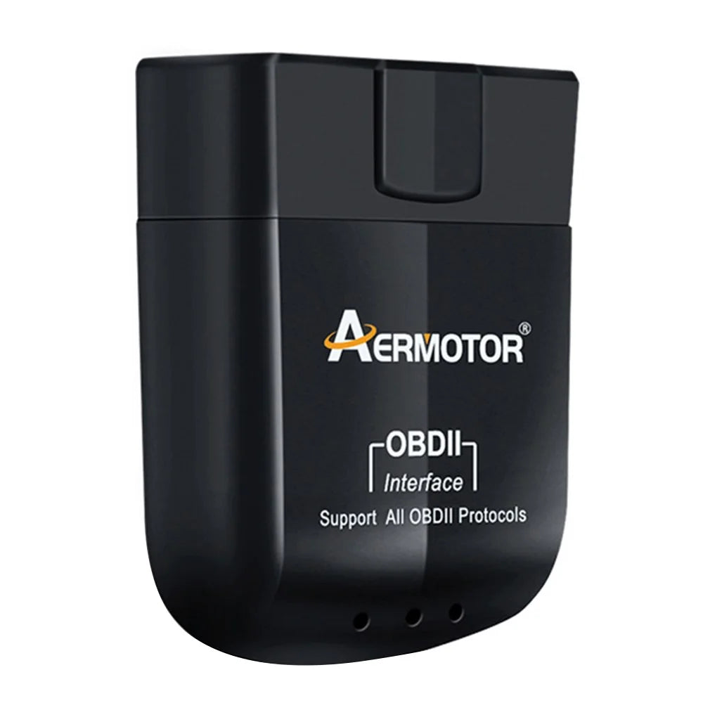 AERMOTOR ELM327 V1.5 OBD 2 Scanner Bluetooth-compatible 4.0 Car OBD2 Reader Check Engine Scan Tool (Chip: PIC18F25K80) - 1