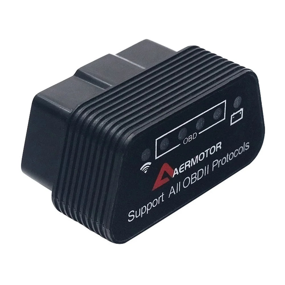 AERMOTOR V1.5 WiFi ELM327 Car Diagnostic Scan Tool Check Engine Device OBD2 - 1