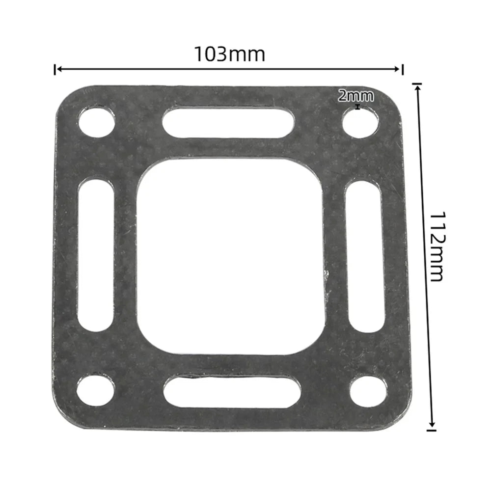 A8504 4Pcs / Set Car Exhaust Elbow Gaskets for Mercruiser - OE: 27-863726 - 7
