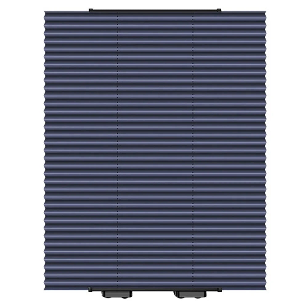 Car Sun Shade 46x120cm Car Roller Sunshade Car Window Shade with 4 Suction Cups - 1