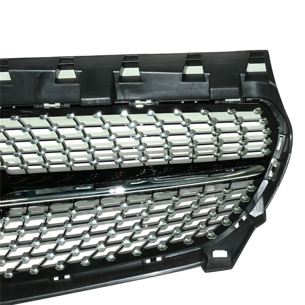WINAUTO For CLA Class W117 2013-2015 Waterproof ABS Car Front Grille - 5