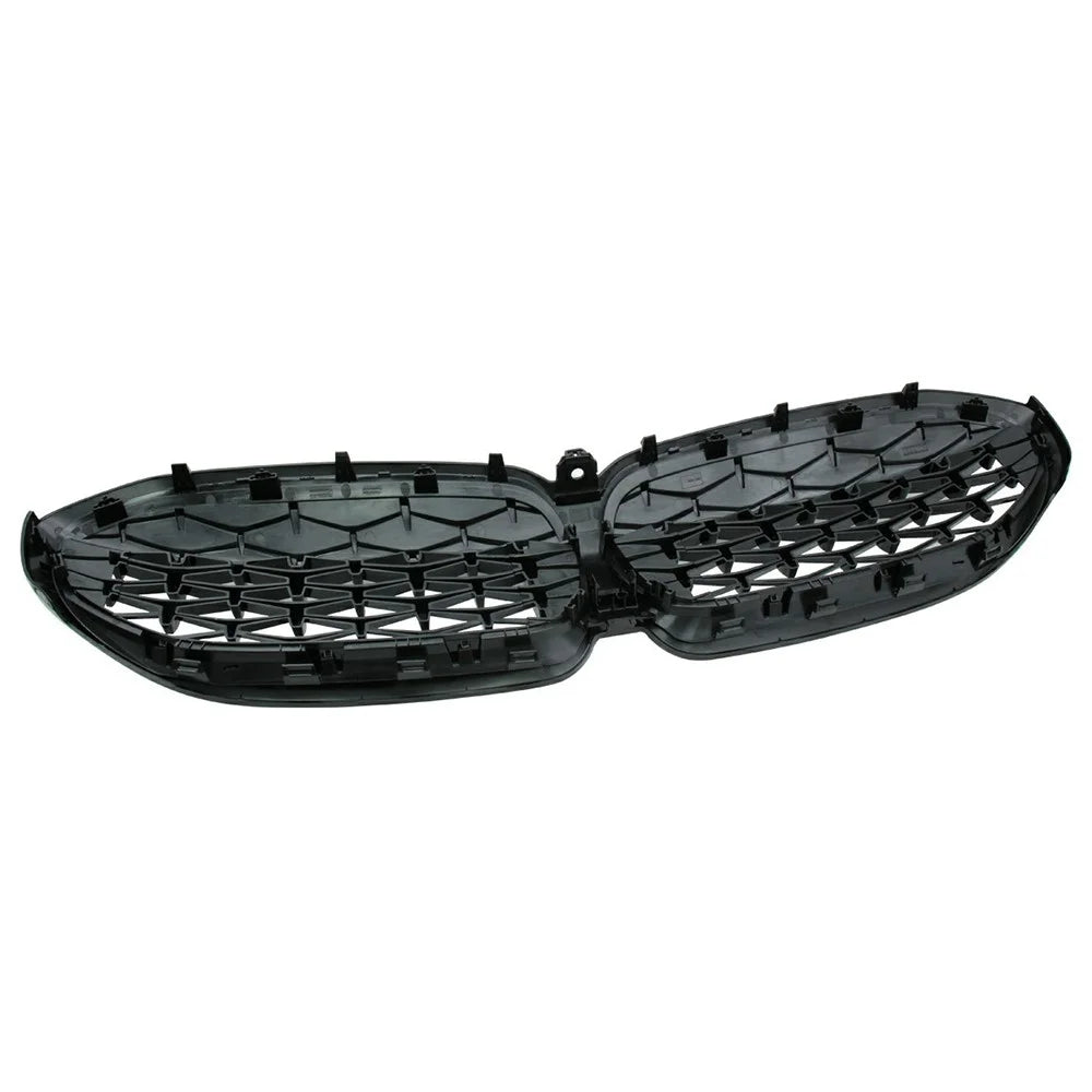 WINAUTO Car Front Air Inlet Vent Mesh Cover for 3 Series G20 2013-2019 Grid Cover - Half Black - 2