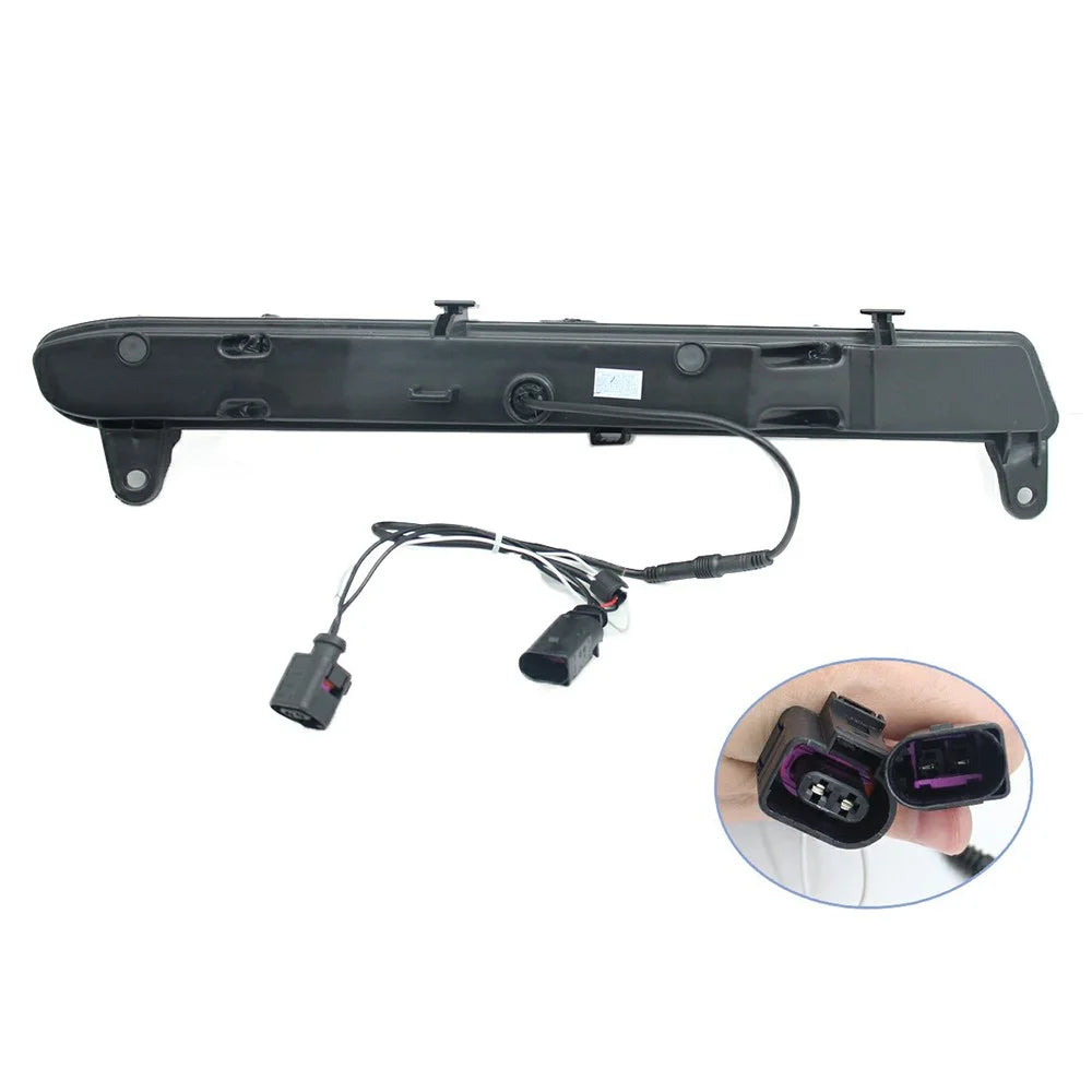 WINAUTO MCL065BMY For Q7 2006-2009 1 Pair LED Daytime Running Light Car Turn Signal Lamp - 4