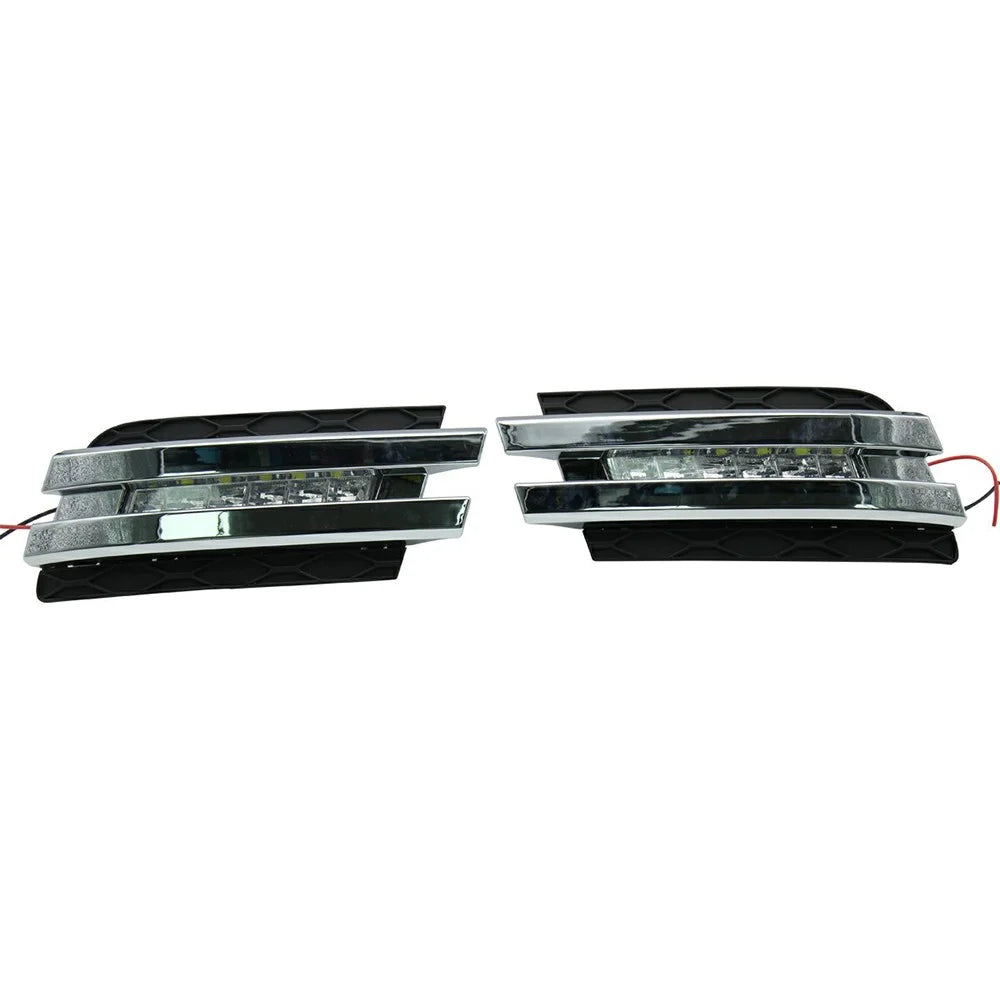 WINAUTO For GL450 X164 2006-2009 1 Pair Car Daytime Running Lamp Super Bright LED DRL Light - 2