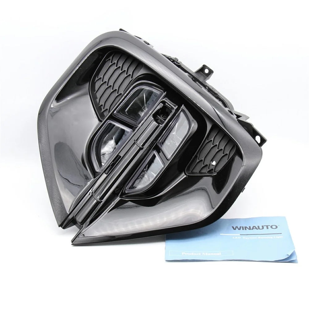 WINAUTO For Kia KX5  /  ACE 2018-2019 1 Pair Waterproof Daytime Running Lamp LED Car DRL Light - American Version - 2
