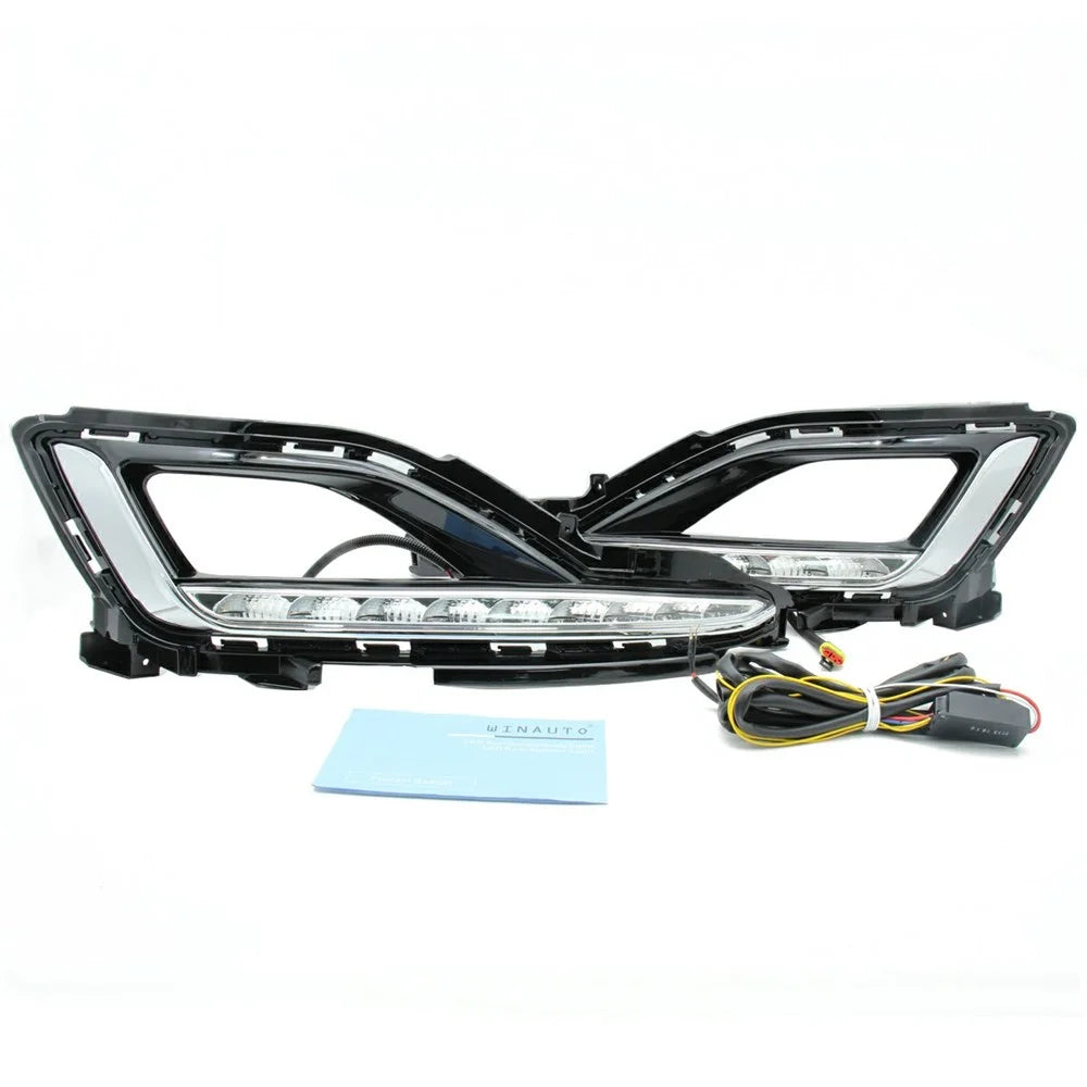 WINAUTO 1 Pair for Hyundai Sonata 2014-2015 Car LED Daytime Running Light Waterproof Lamp - 6