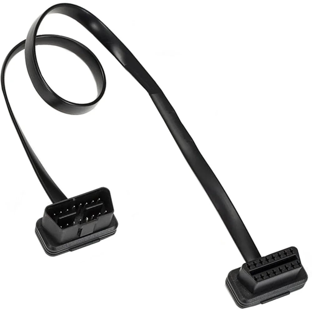 JUNSUNMAY 100cm Car Diagnostic OBD2 Male to Female Connector ELM327 16 Pin OBD II Extension Cable - 2