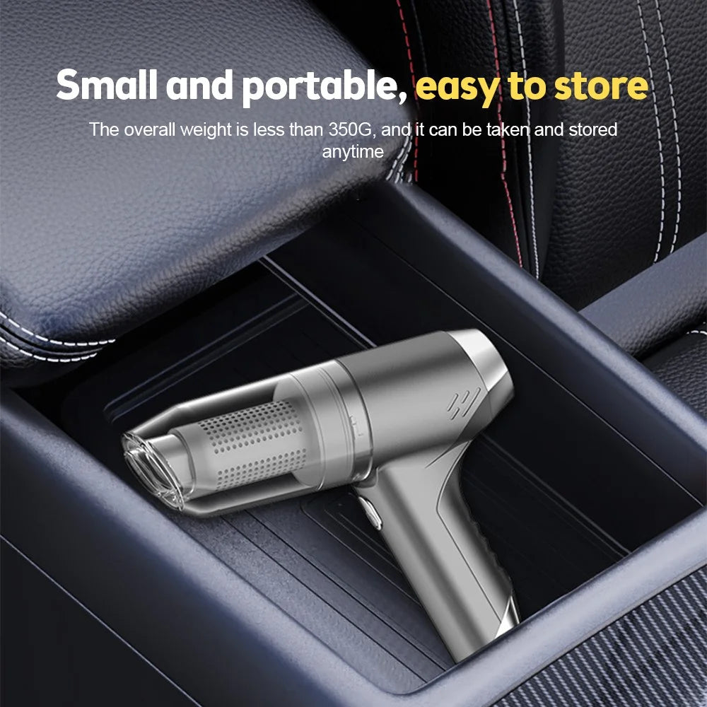 SUITU ST-6617Pro Brushless Motor Cordless Handheld Vacuum Cleaner for Car Home Cleaning - Grey - 5