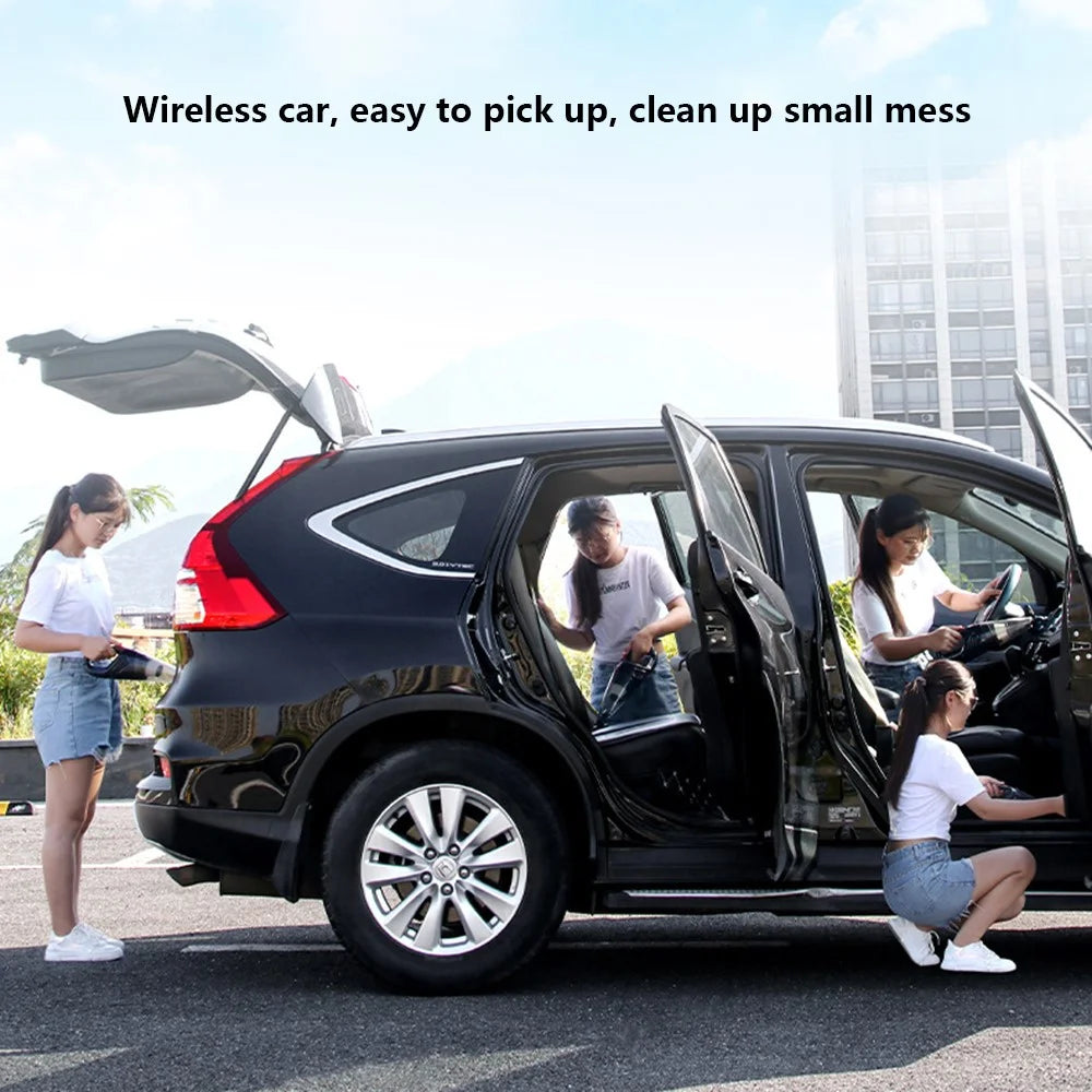 SUITU ZY-2021 Car Mini Vacuum Cleaner Home Cordless Handheld 4000Pa Cleaning Tool - 5
