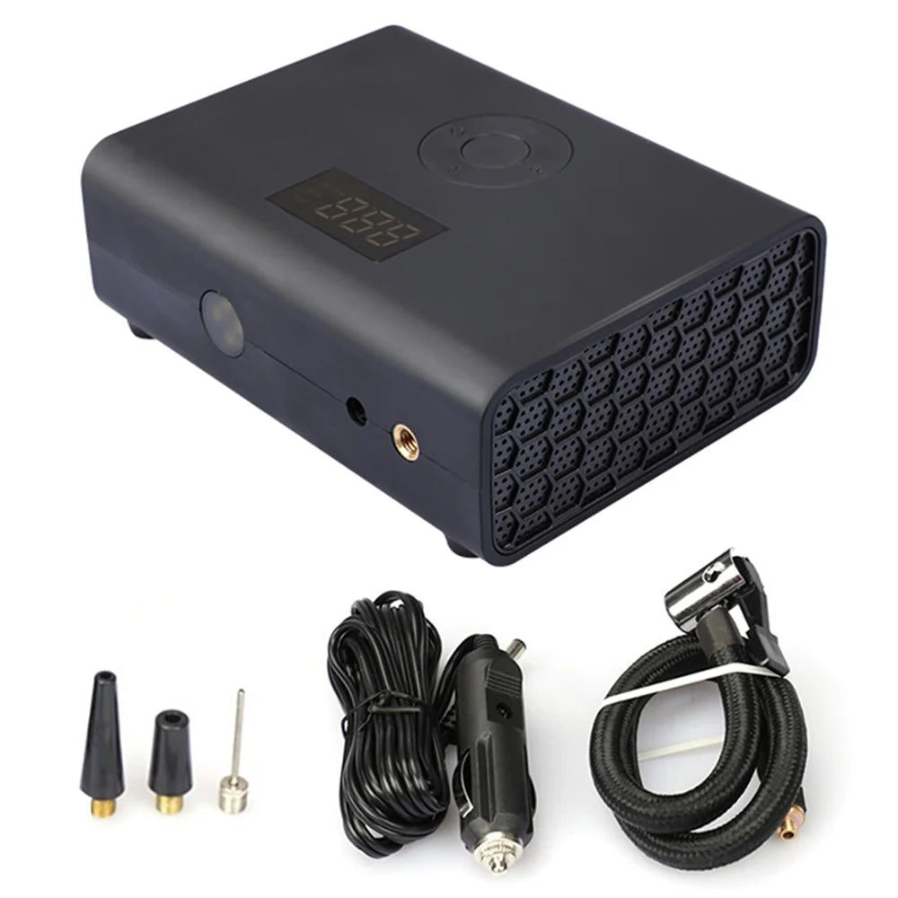 CARSUN C1752 Car Tyre Inflator Digital Display 12V Electric Air Tire Pump Quick Inflation Car Air Compressor - 1