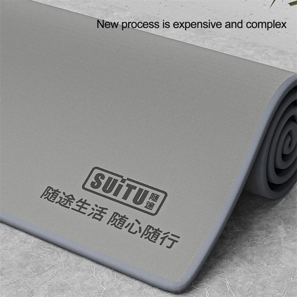SUITU ST-9000-5A 30x40CM Soft Coral Fleece + Suede Cleaning Cloth Super Water-Absorbent Towel for Car, Home - 4