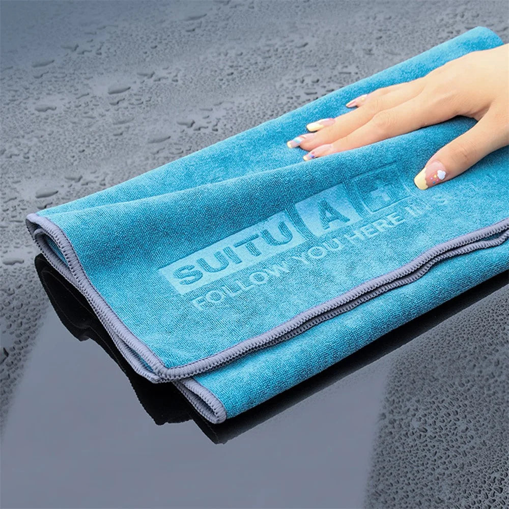 SUITU ST-9002-4F 60x180CM Microfiber Cleaning Cloth Ultra Water-Absorbent Towel for Car Window Glass Washing - 6