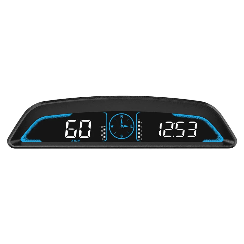G3 5.5 inch LCD Car HUD Speed Distance Altitude Display GPS+Beidou Car Head Up Display - 2
