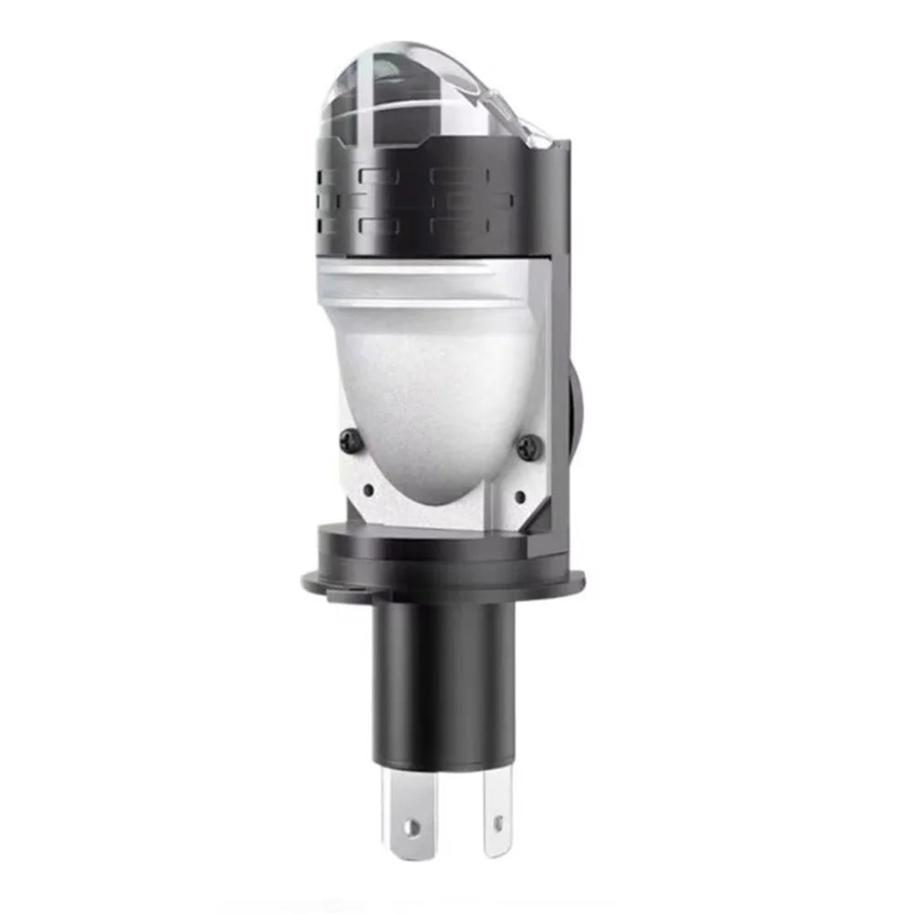 H4 LED Projector Headlight 12-60V 20W IP68 Waterproof High Low Beam Motorcycle Fog Lamp - 7