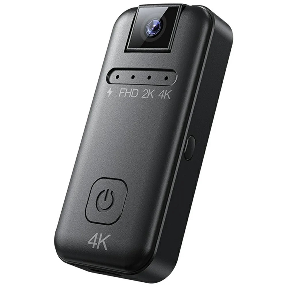 K80 4K Thumb Sports Camera HD Voice Recorder Professional Video Camcorder for Business Meetings - 2
