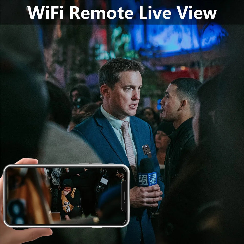 L7 WiFi Outdoor Sports Conference Video Recording Camera WiFi 1080P HD Night Vision Camera - 2