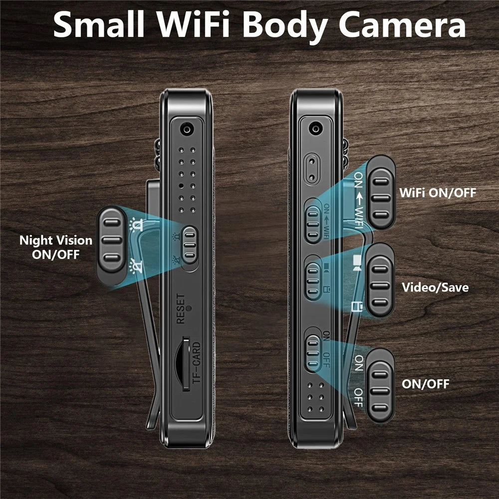 L7 WiFi Outdoor Sports Conference Video Recording Camera WiFi 1080P HD Night Vision Camera - 6