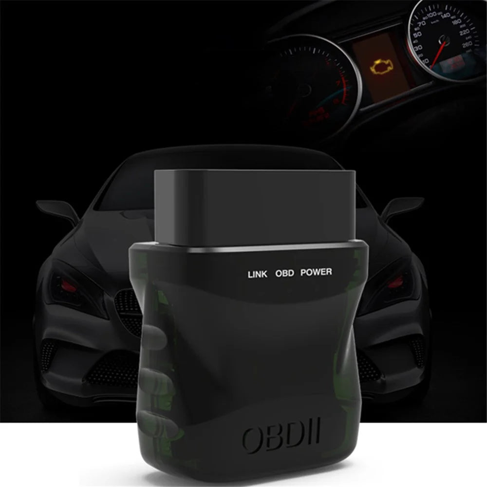 V015 OBD2 Car Fault Diagnostic Scanner Bluetooth-compatible elm327 Universal Car Reader Code Engine Tester Tool - 2