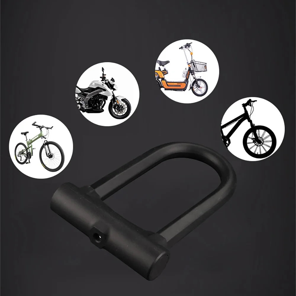 PL-G1L IP65 Waterproof Bike U Lock Anti-theft Bicycle Lock with Mounting Bracket / Keys for Bicycle Motorcycle - 5