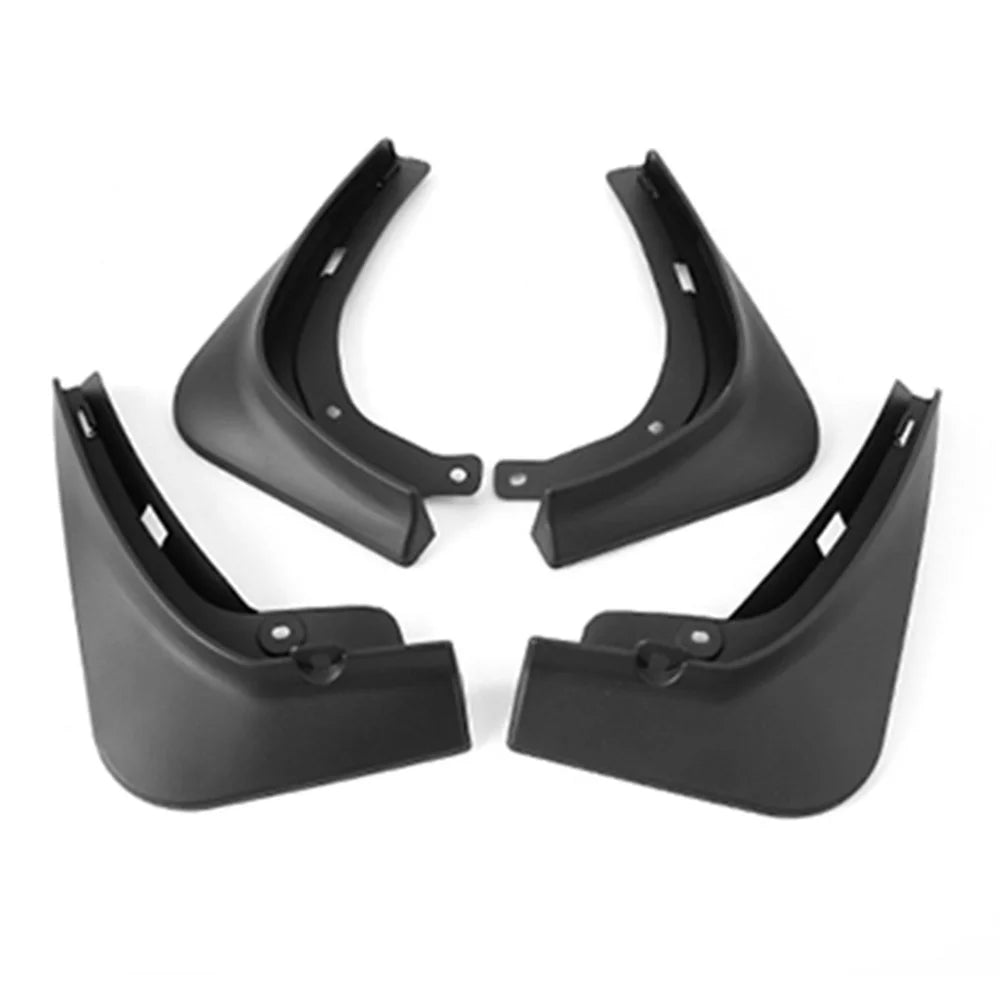 4PCS Mud Flap Mud Guard for Tesla Model 3 No Drilling Car Front and Rear Wheel Fender - Matte Black - 1