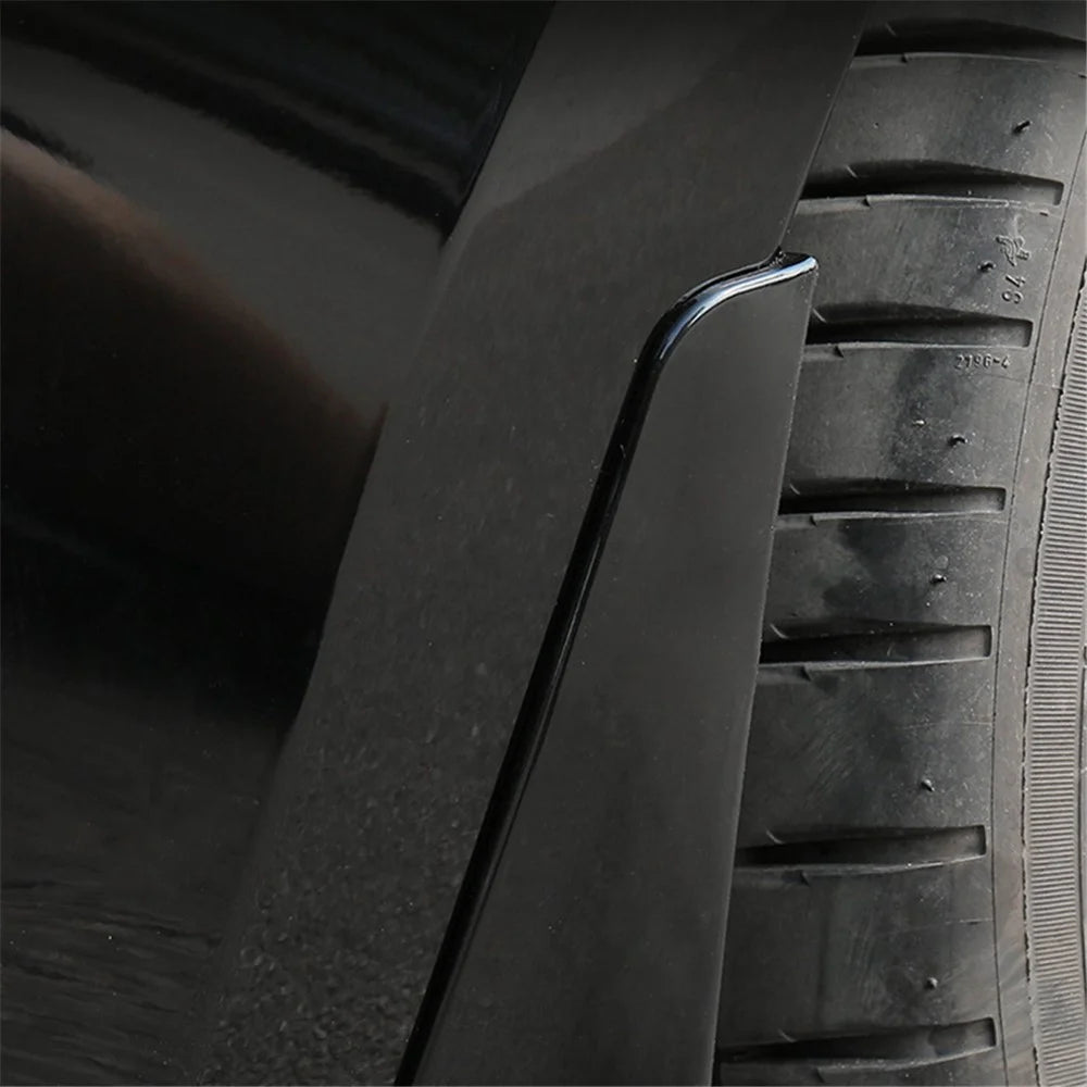 4PCS Mud Flap Mud Guard for Tesla Model 3 No Drilling Car Front and Rear Wheel Fender - Matte Black - 5