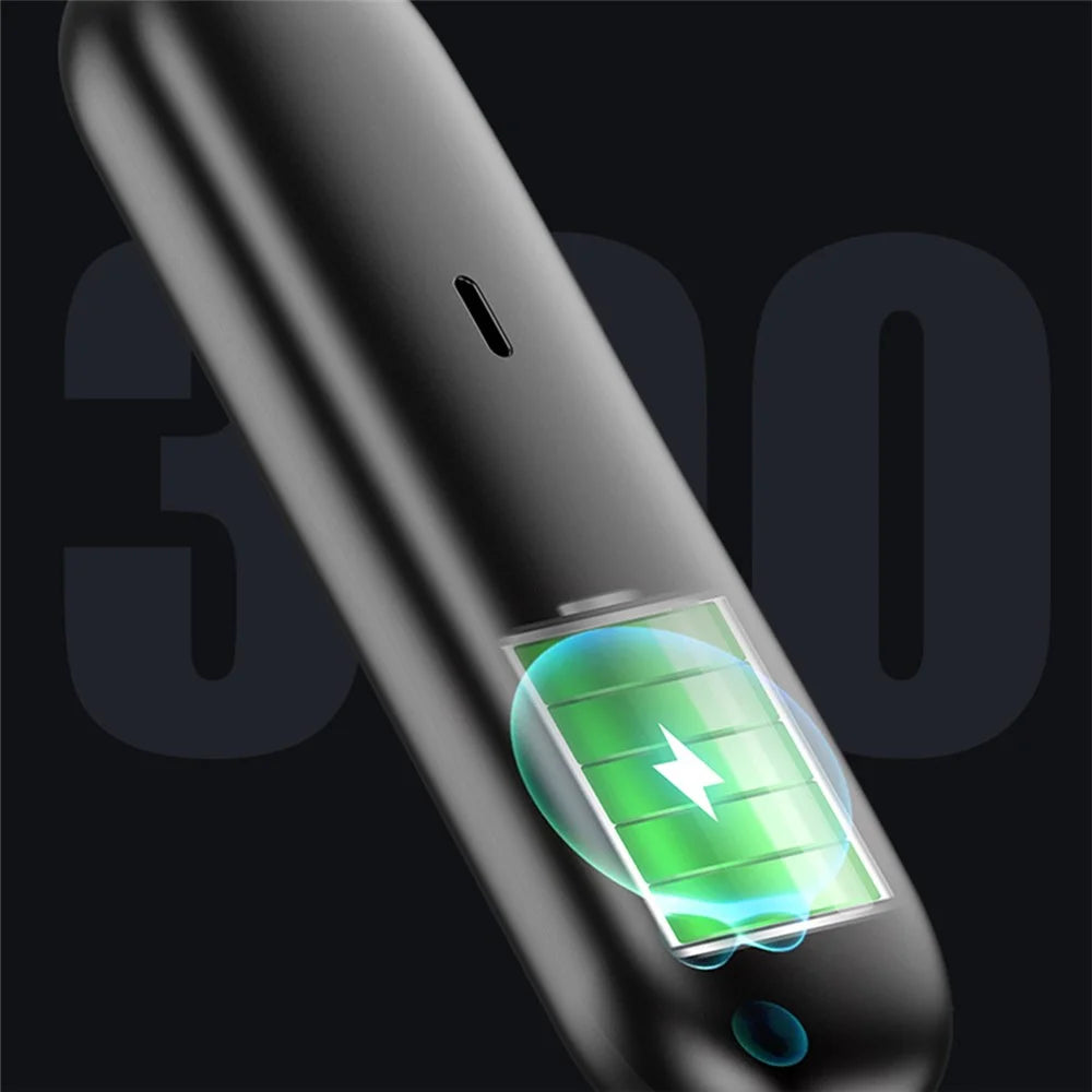 AM01 High Precision LCD Screen Breath Blowing Alcohol Concentration Tester USB Charging Non-contact Drunk Driving Breathalyzer Detector - 6