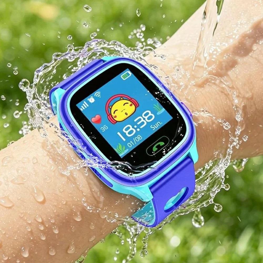 YESIDO IO51 1.44 inch HD Screen Kids Smartwatch 2G LBS Positioning IP65 Waterproof Wristwatch - Pink - 6
