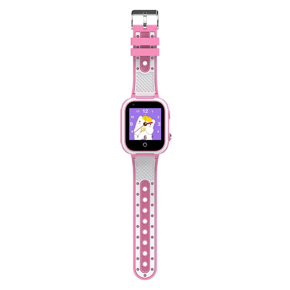 DH9S 1.4-inch Kids 4G Smart Watch Video Calling SOS GPS Positioning Camera Watch, European Version - Pink - 5