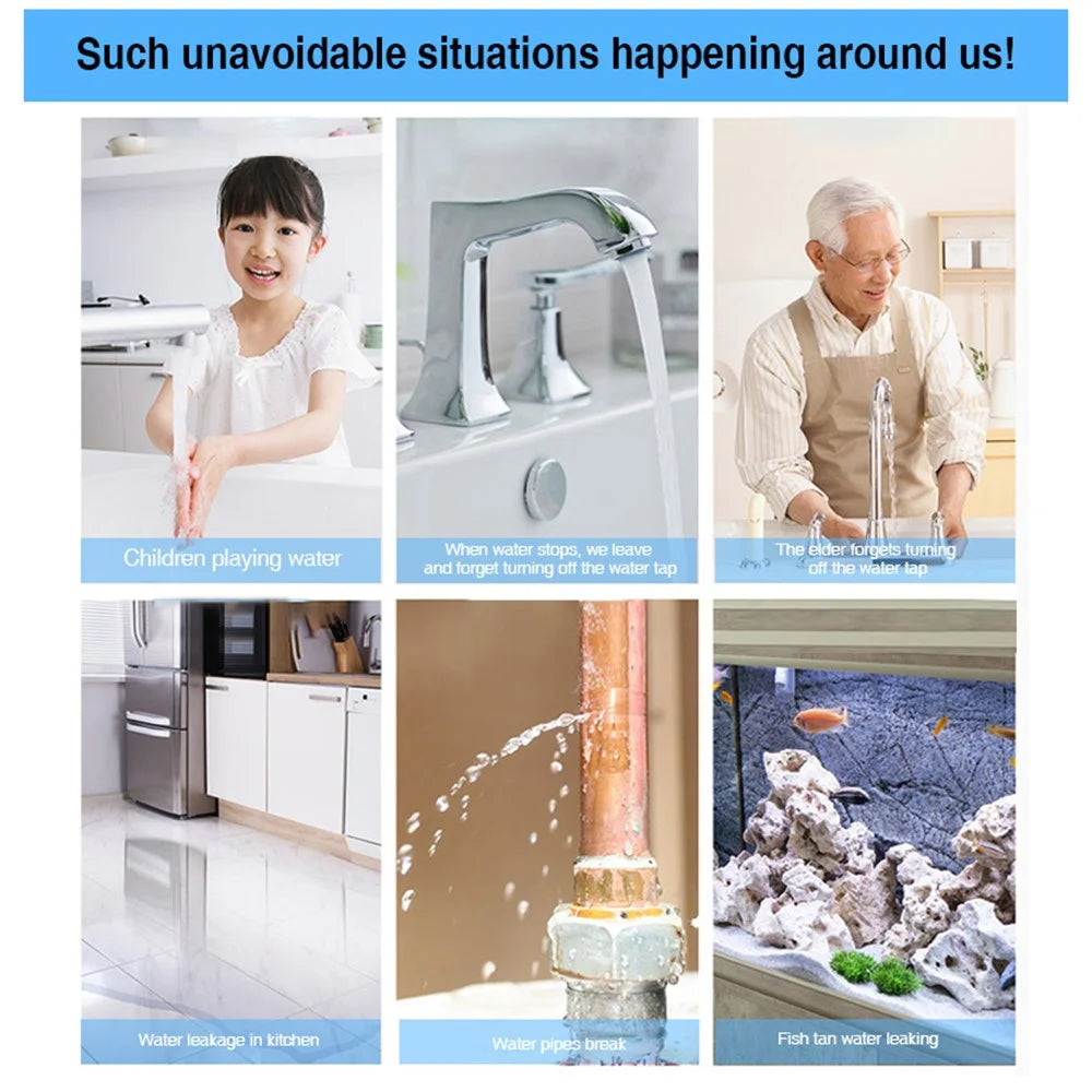 Smart Water Leak Detector Wifi+Bluetooth-compatible Dual Mode Leak Alarm Support Voice Assistant - 7